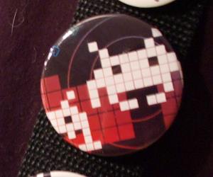 Badge Pix'N Love Space Invaders